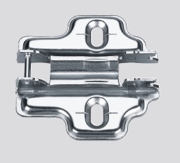 PIVOT STAR подкладка под петлю, Click-On, высота h=0 (81H00AQ)