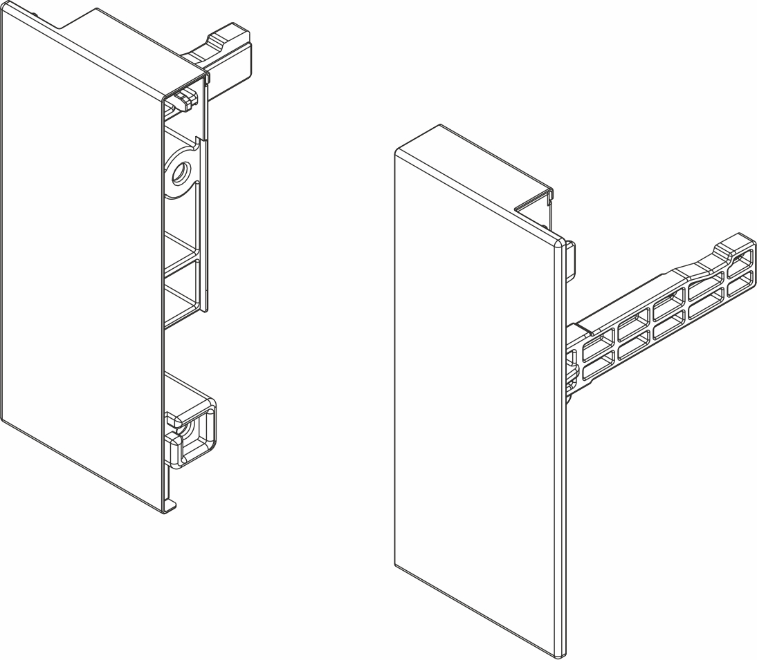 Крепление внутреннего ящика h 88 DTC Magic Pro графит (HT11012,E36)