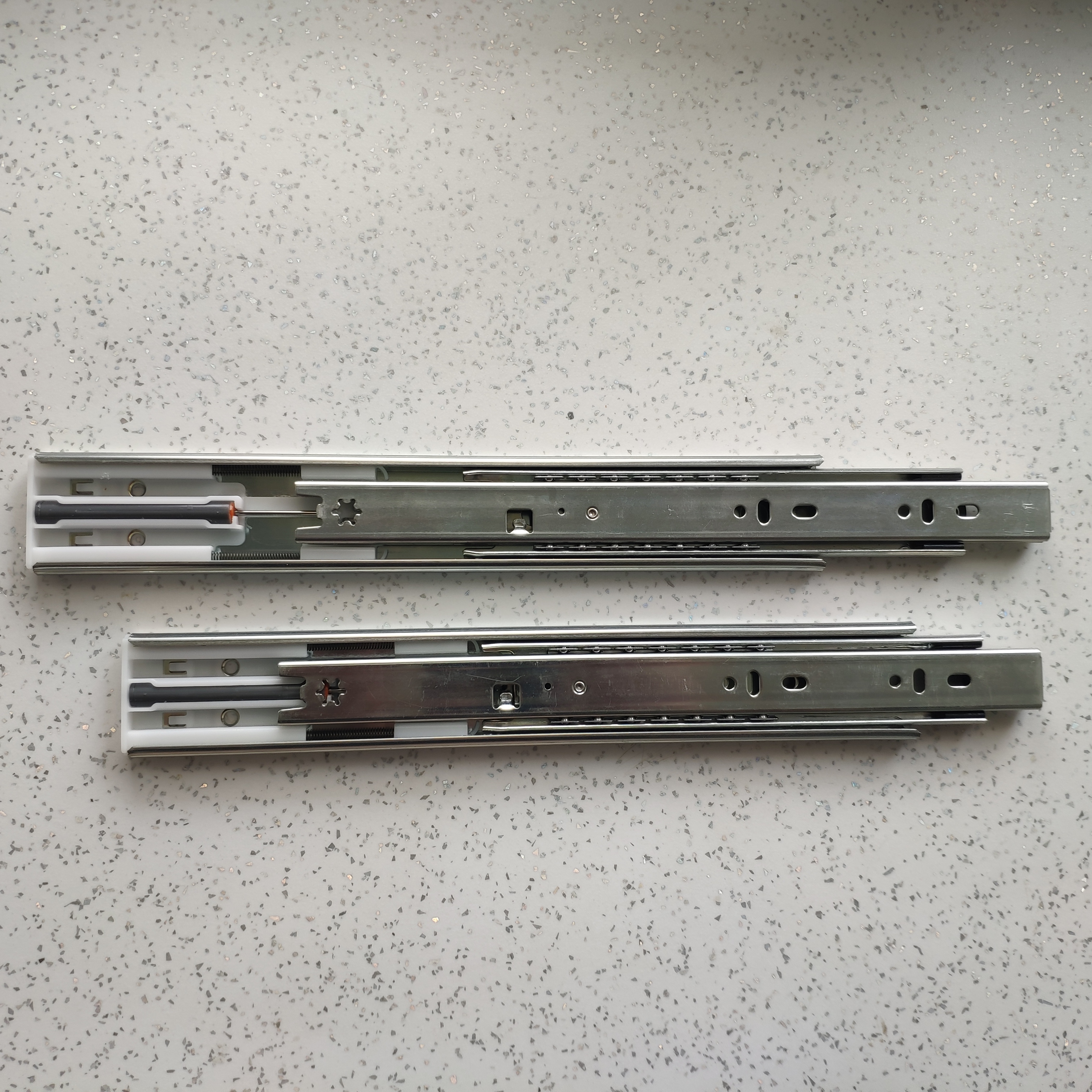 SUPER-RAIL 400 мм 45 кг ПВ "Soft close" с доводчиком (4587116H)