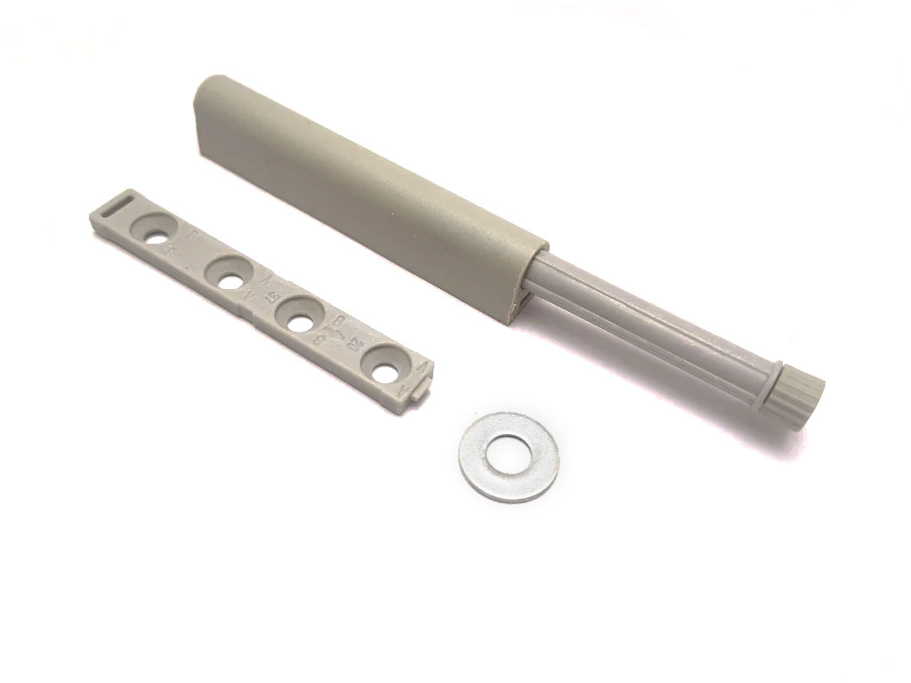 Толкатель с магнитом, скрытое крепление, M=39,7 мм (MS-B01A)