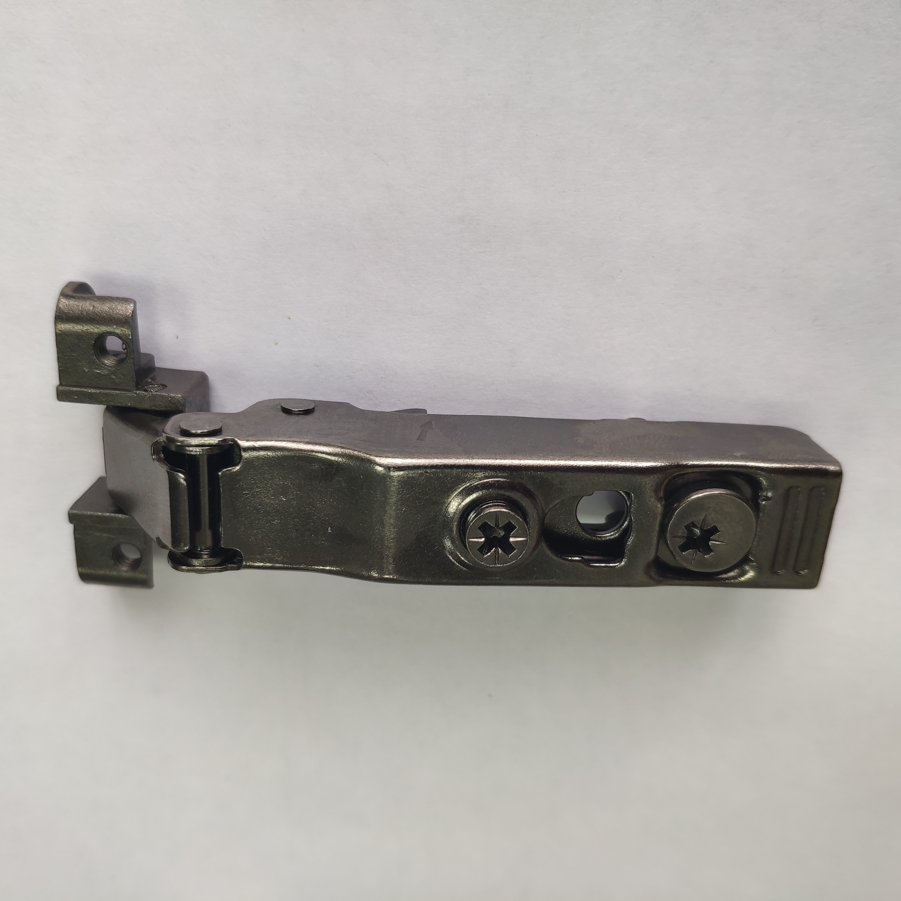 PIVOT PRO петля PUSH для узкой AL-рамки 110° DTC  Click-on накладная (A80A678), черная (A08)