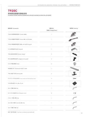 Раздвижные двери-перегородки в одном направлении, дверь с алюминиевой рамой Т910(3+1)